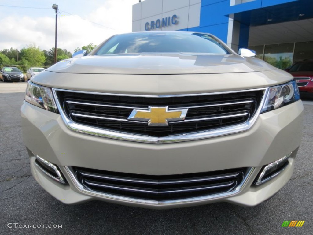 2014 Impala LTZ - Champagne Silver Metallic / Jet Black/Dark Titanium photo #2