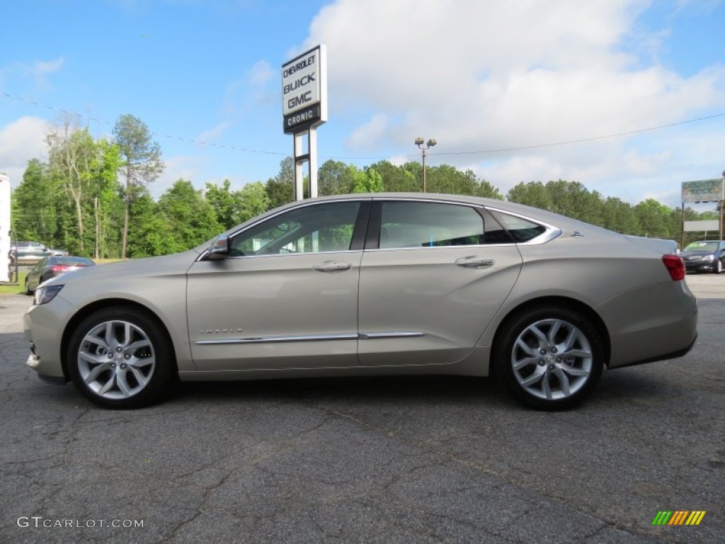 2014 Impala LTZ - Champagne Silver Metallic / Jet Black/Dark Titanium photo #4