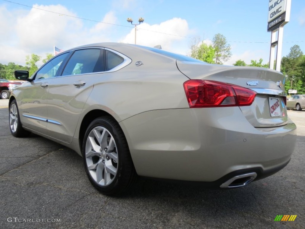 2014 Impala LTZ - Champagne Silver Metallic / Jet Black/Dark Titanium photo #5