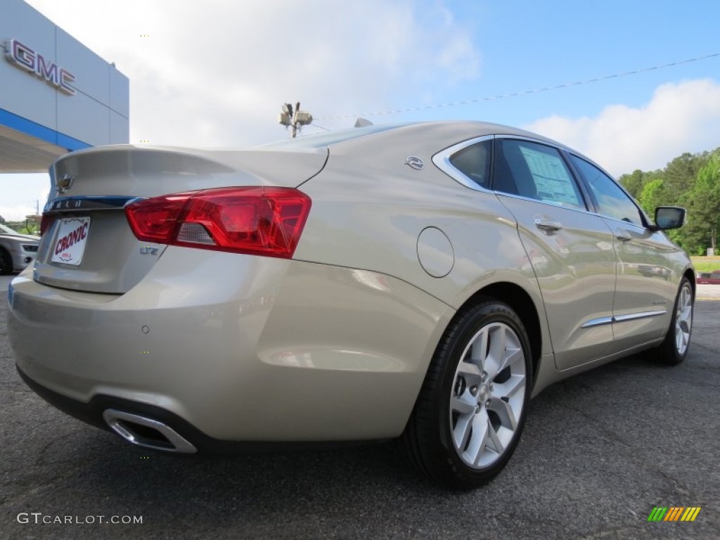 2014 Impala LTZ - Champagne Silver Metallic / Jet Black/Dark Titanium photo #7
