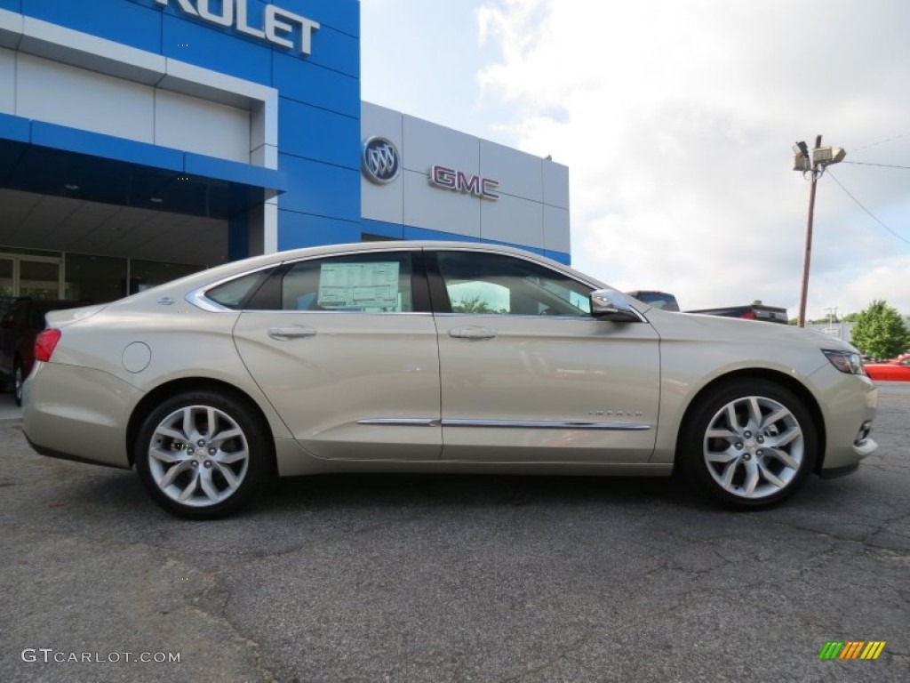 2014 Impala LTZ - Champagne Silver Metallic / Jet Black/Dark Titanium photo #8