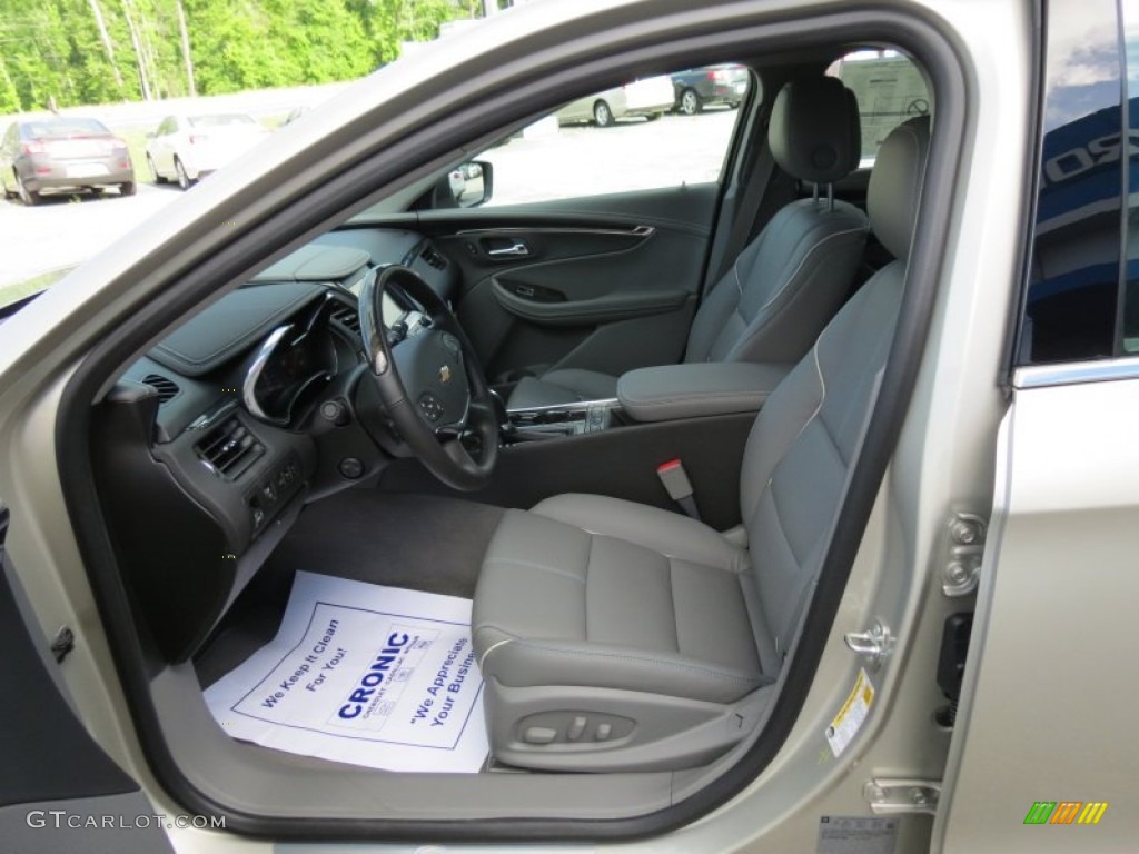 2014 Impala LTZ - Champagne Silver Metallic / Jet Black/Dark Titanium photo #10