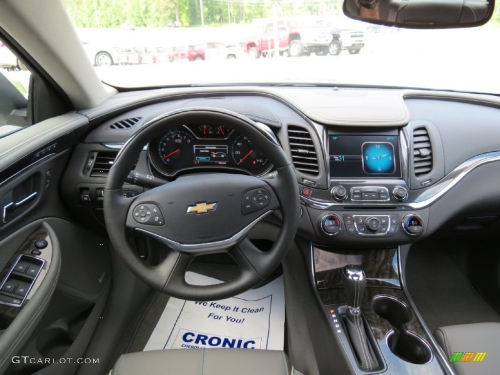 2014 Impala LTZ - Champagne Silver Metallic / Jet Black/Dark Titanium photo #13