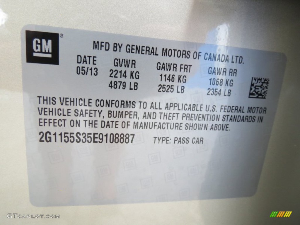 2014 Impala LTZ - Champagne Silver Metallic / Jet Black/Dark Titanium photo #15