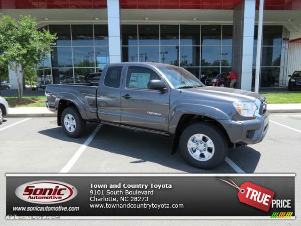 2013 Tacoma Access Cab 4x4 - Magnetic Gray Metallic / Graphite photo #1