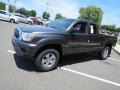 2013 Magnetic Gray Metallic Toyota Tacoma Access Cab 4x4  photo #3