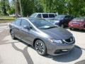 Polished Metal Metallic - Civic EX Sedan Photo No. 1