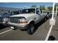 1997 Colonial White Ford F350 XLT Crew Cab 4x4  photo #4