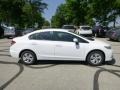 Taffeta White - Civic LX Sedan Photo No. 2
