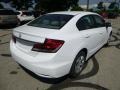 Taffeta White - Civic LX Sedan Photo No. 3