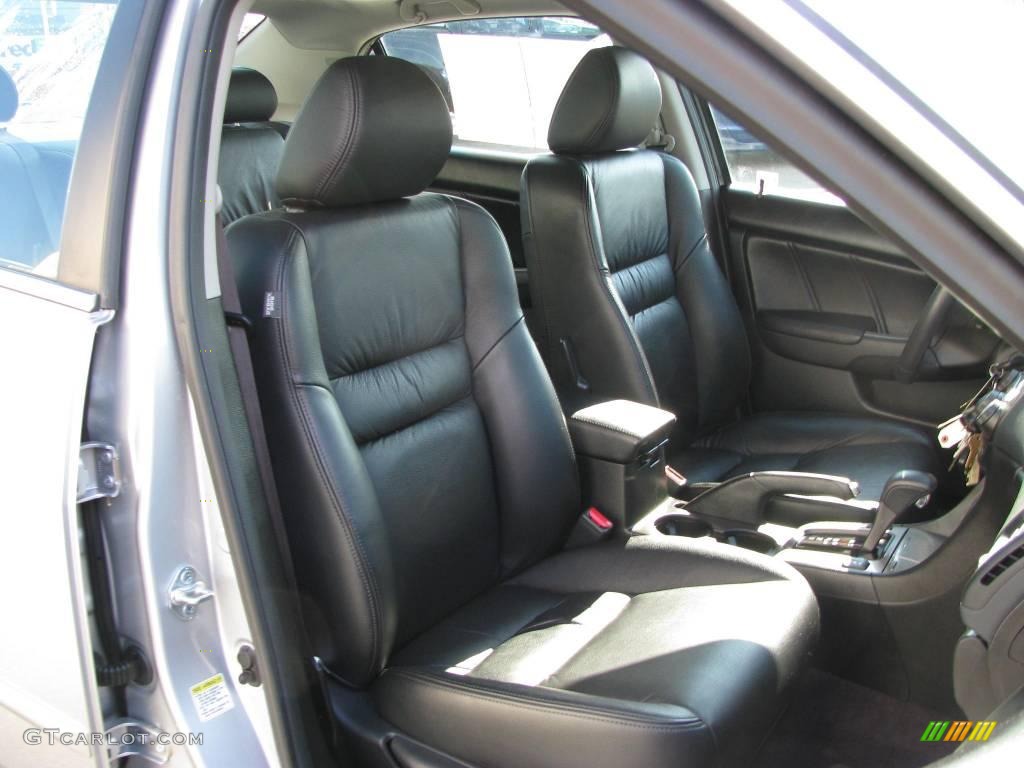 2006 Accord EX-L Sedan - Alabaster Silver Metallic / Black photo #12