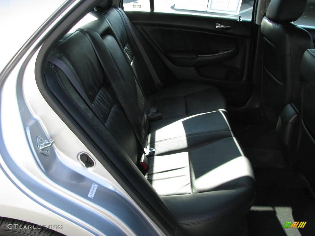 2006 Accord EX-L Sedan - Alabaster Silver Metallic / Black photo #13