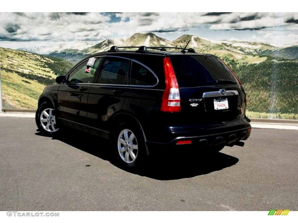 2008 CR-V EX-L - Nighthawk Black Pearl / Black photo #3