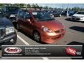 Blaze Orange Metallic 2007 Honda Fit Sport