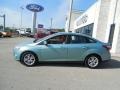 2012 Frosted Glass Metallic Ford Focus SEL Sedan  photo #2