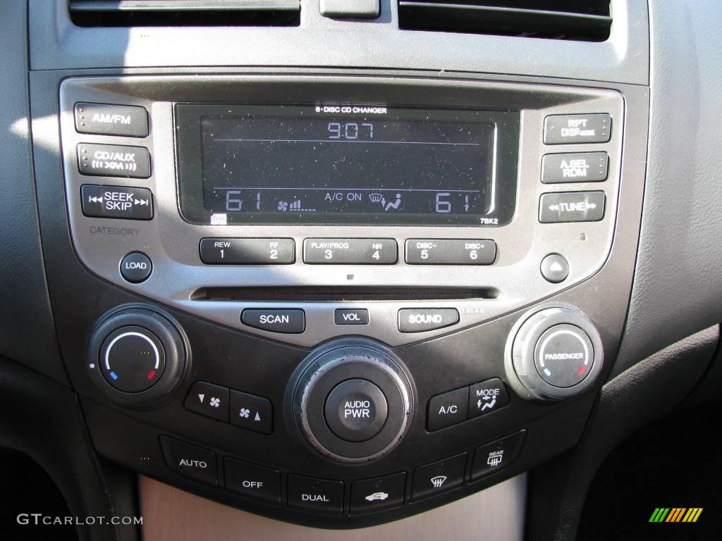 2006 Accord EX-L Sedan - Alabaster Silver Metallic / Black photo #18
