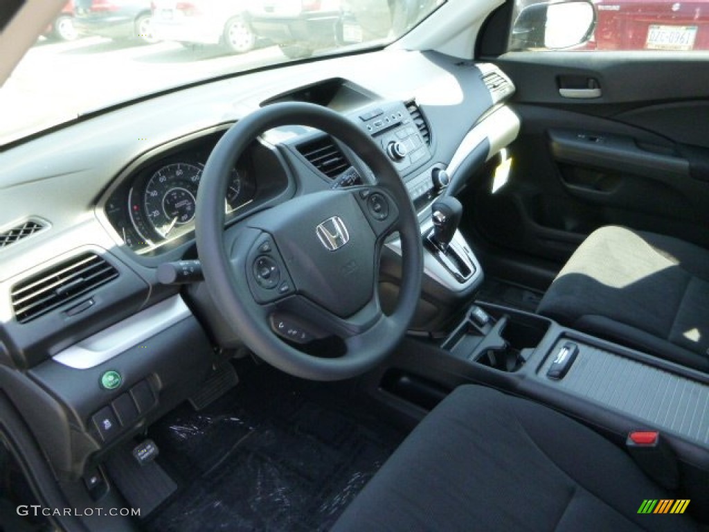 2013 CR-V LX AWD - Crystal Black Pearl / Black photo #15