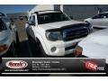 Super White 2010 Toyota Tacoma V6 SR5 Double Cab 4x4