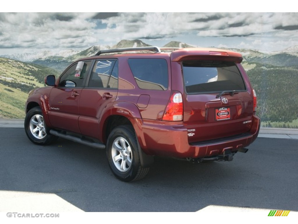 2008 4Runner Sport Edition 4x4 - Salsa Red Pearl / Stone Gray photo #3