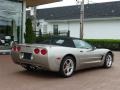 2000 Light Pewter Metallic Chevrolet Corvette Convertible  photo #11