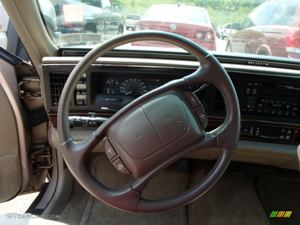 1999 Buick LeSabre Limited Sedan Taupe Steering Wheel Photo #81741327
