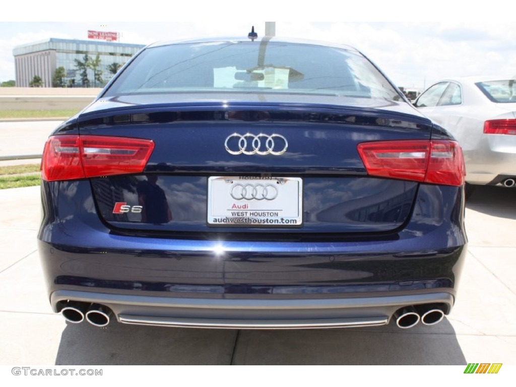 2013 S6 4.0 TFSI quattro Sedan - Estoril Blue Crystal / Black photo #7