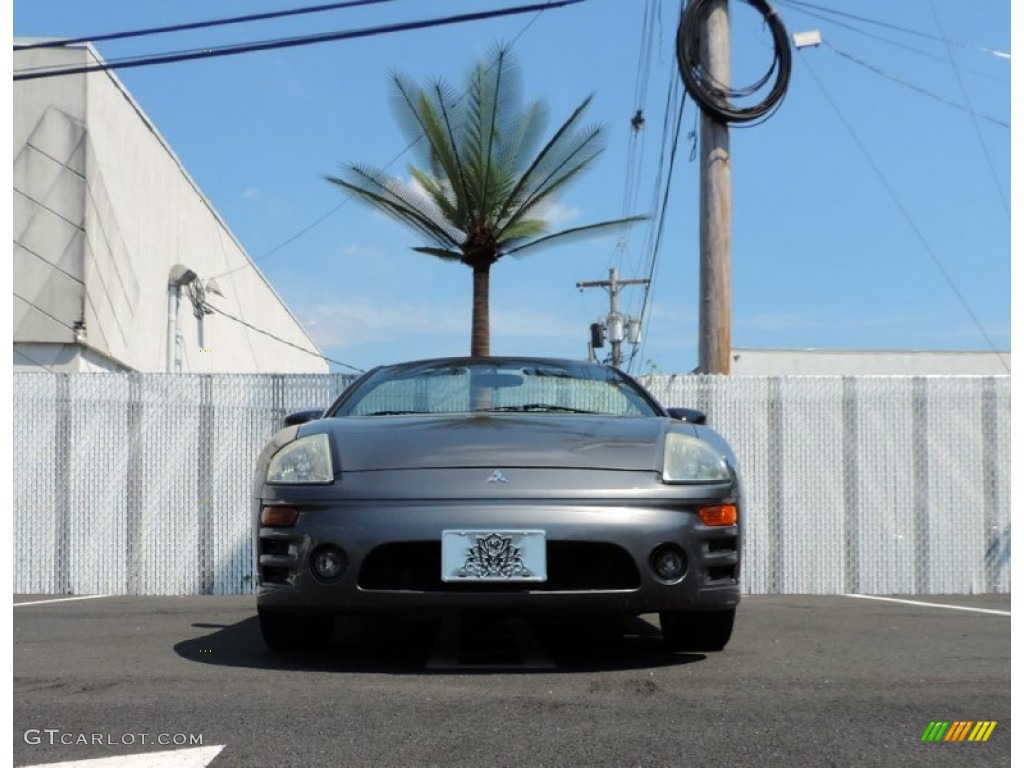 2005 Eclipse Spyder GT - Titanium Gray Pearl / Midnight photo #1