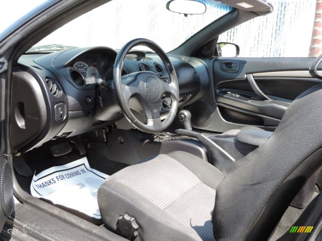 2005 Eclipse Spyder GT - Titanium Gray Pearl / Midnight photo #4