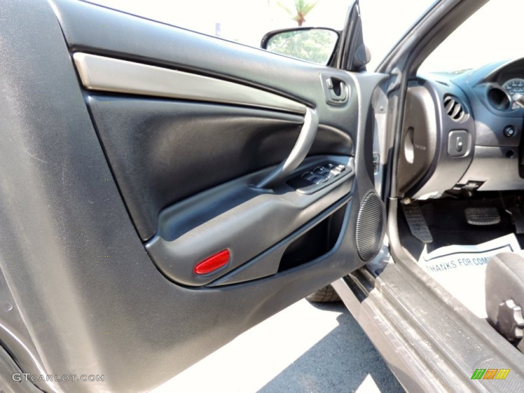 2005 Eclipse Spyder GT - Titanium Gray Pearl / Midnight photo #6
