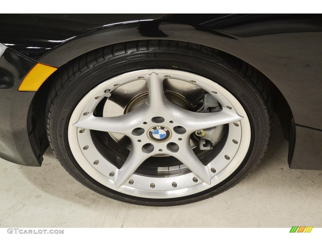 2008 Z4 3.0si Roadster - Jet Black / Black photo #7