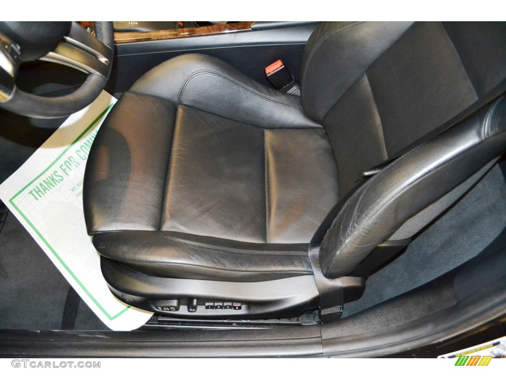 2008 Z4 3.0si Roadster - Jet Black / Black photo #11