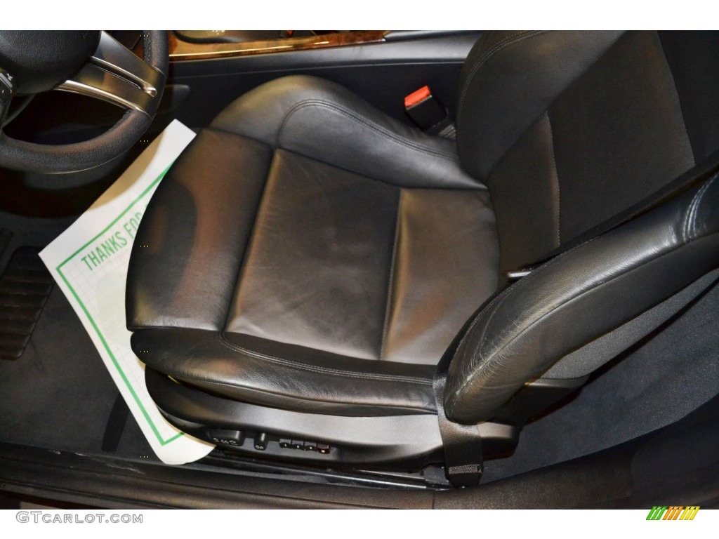 2008 Z4 3.0si Roadster - Jet Black / Black photo #13