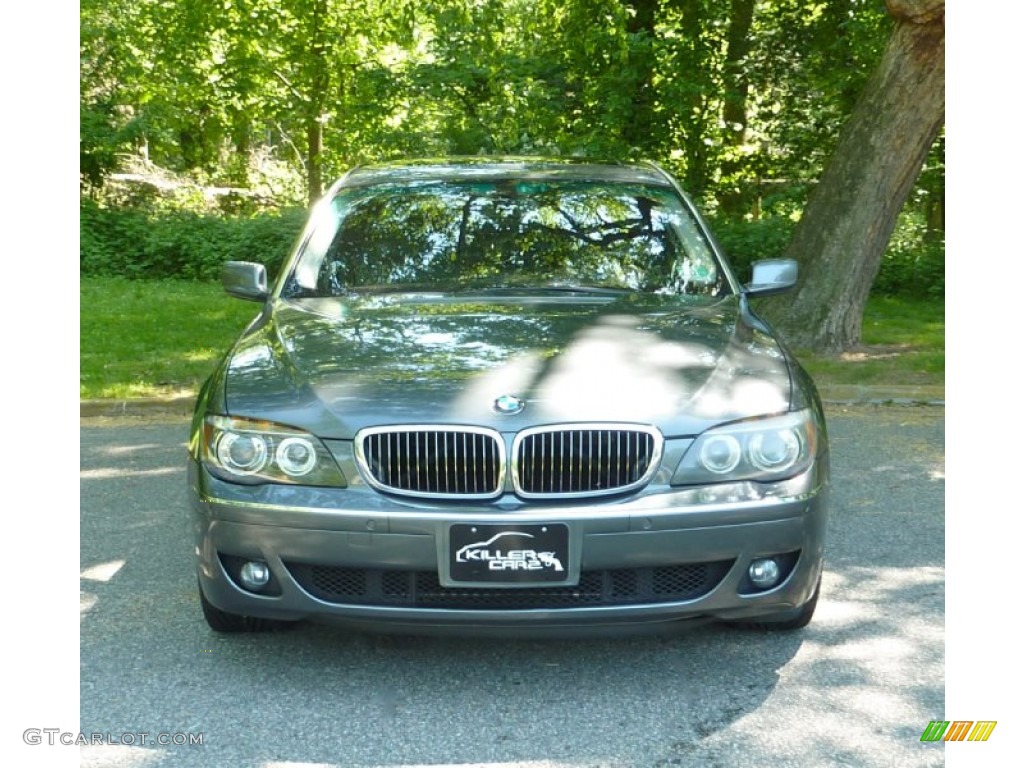 2006 7 Series 750Li Sedan - Titanium Grey Metallic / Black/Black photo #2