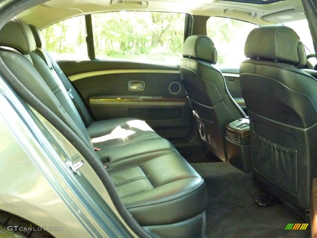 2006 7 Series 750Li Sedan - Titanium Grey Metallic / Black/Black photo #30