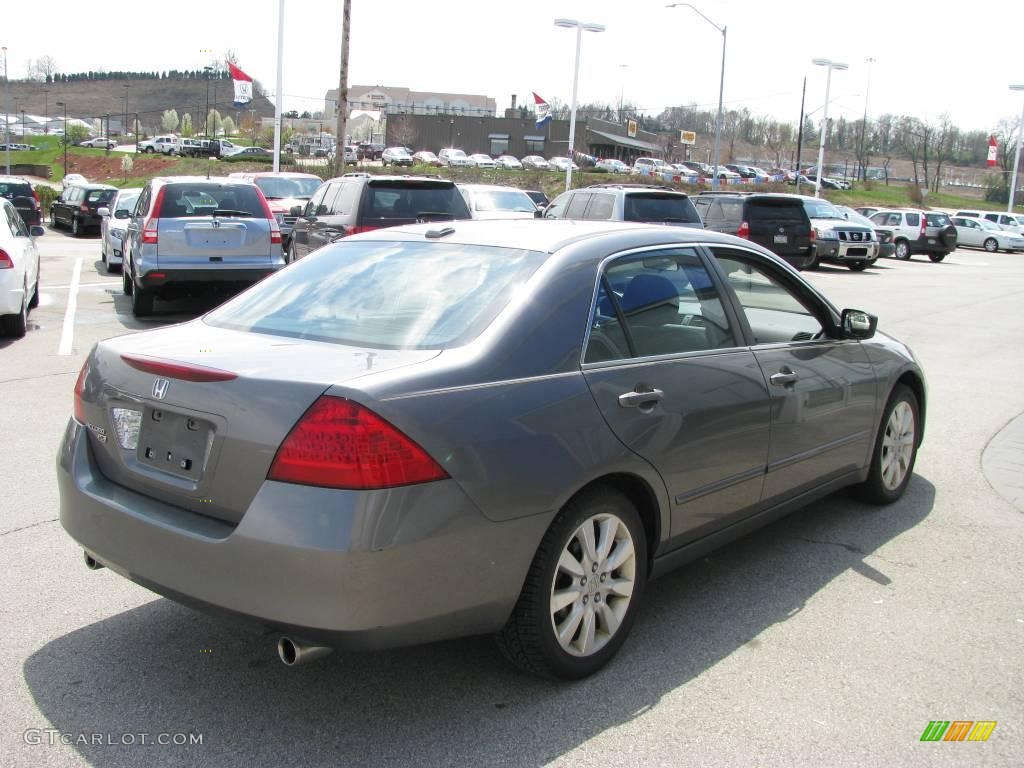 2006 Accord EX-L V6 Sedan - Carbon Bronze Pearl / Black photo #6