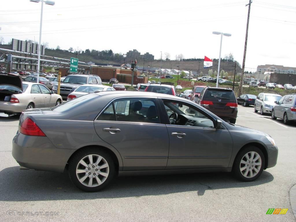 2006 Accord EX-L V6 Sedan - Carbon Bronze Pearl / Black photo #7