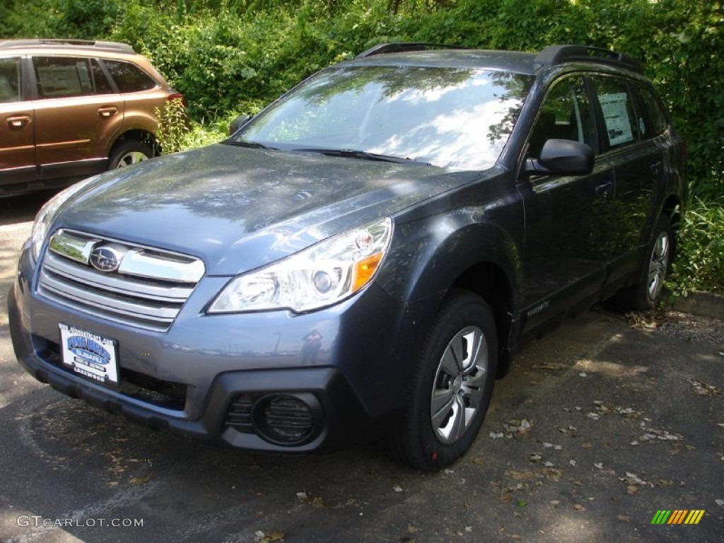 2013 Outback 2.5i - Twilight Blue Metallic / Black photo #1