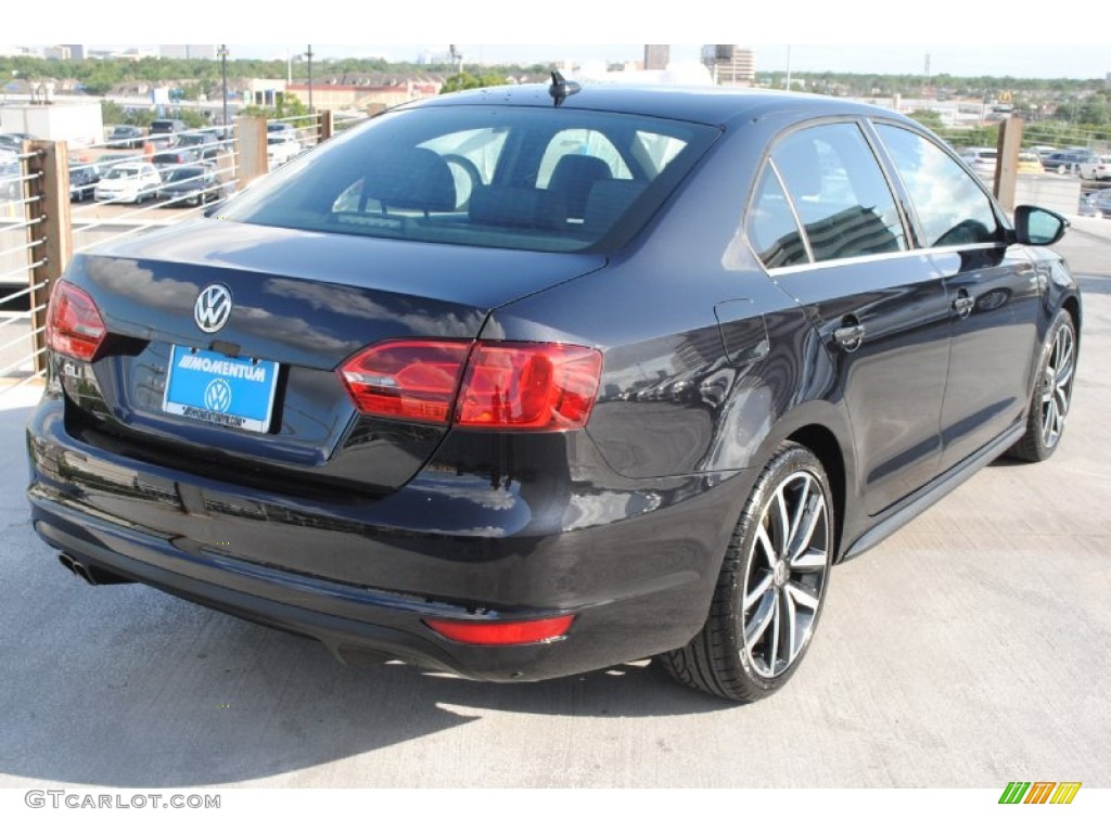 2013 Jetta GLI Autobahn - Black Uni / Titan Black photo #9