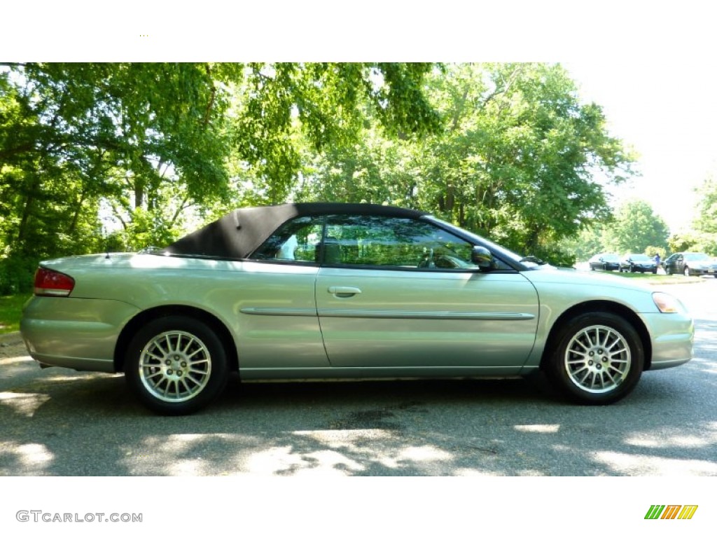 2006 Sebring Touring Convertible - Satin Jade Pearl / Taupe photo #11