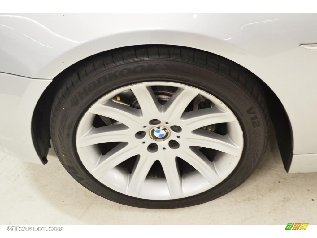 2006 7 Series 750i Sedan - Titanium Silver Metallic / Basalt Grey/Flannel Grey photo #7