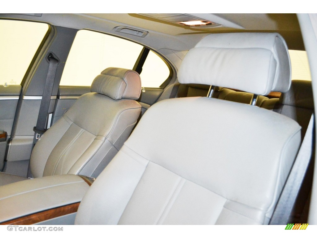 2006 7 Series 750i Sedan - Titanium Silver Metallic / Basalt Grey/Flannel Grey photo #11