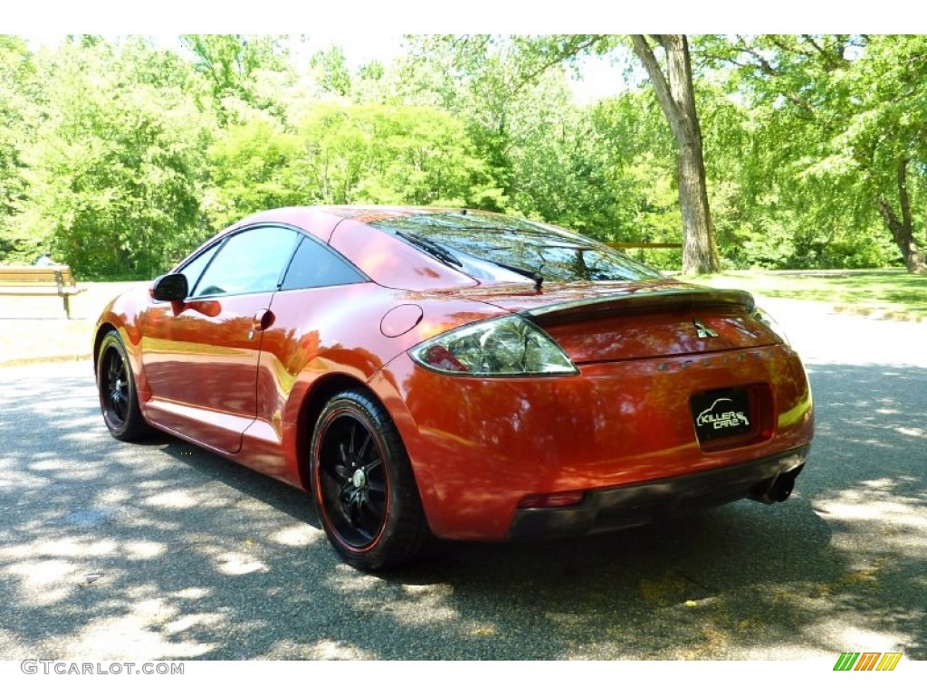 2007 Eclipse GS Coupe - Sunset Pearlescent / Dark Charcoal photo #5