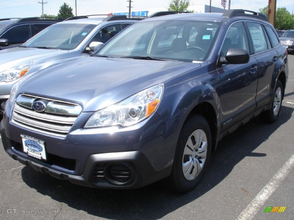 2013 Outback 2.5i - Twilight Blue Metallic / Ivory photo #1