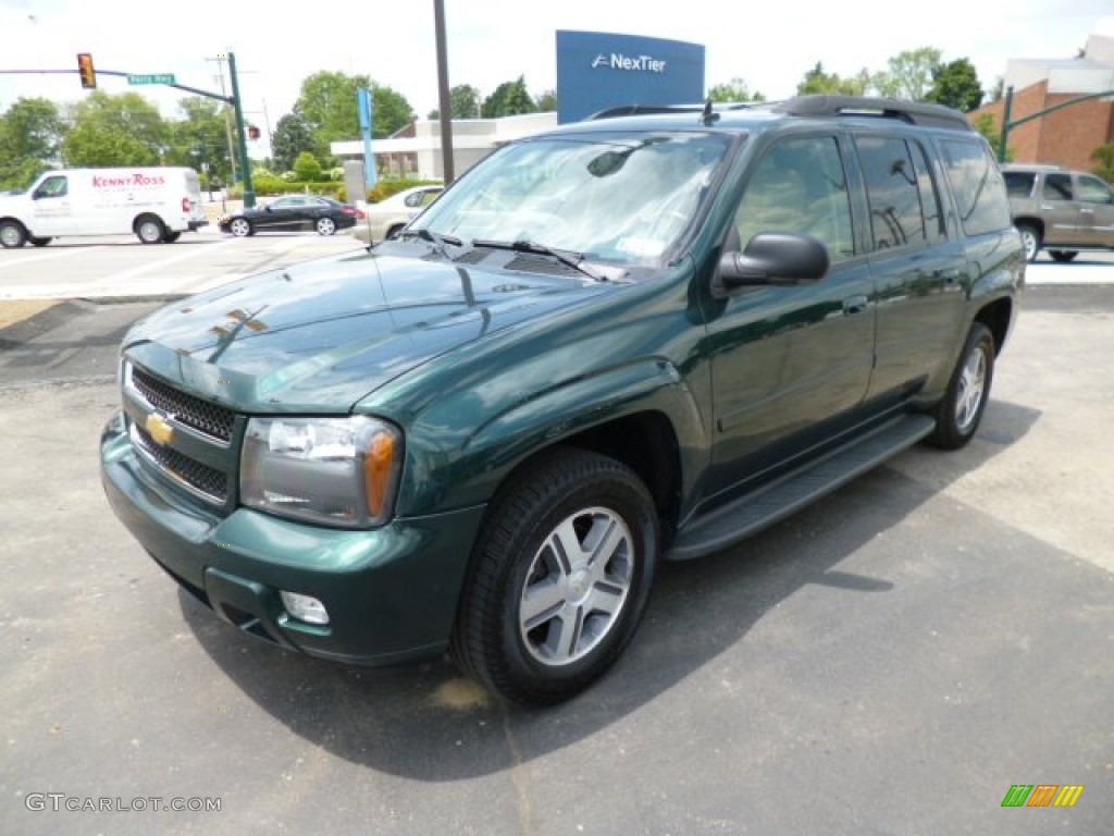 Emerald Jewel Metallic 2006 Chevrolet TrailBlazer EXT LT 4x4 Exterior Photo #81747834