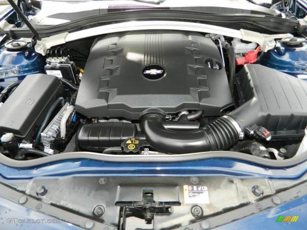 2012 Camaro LT/RS Convertible - Imperial Blue Metallic / Black photo #30