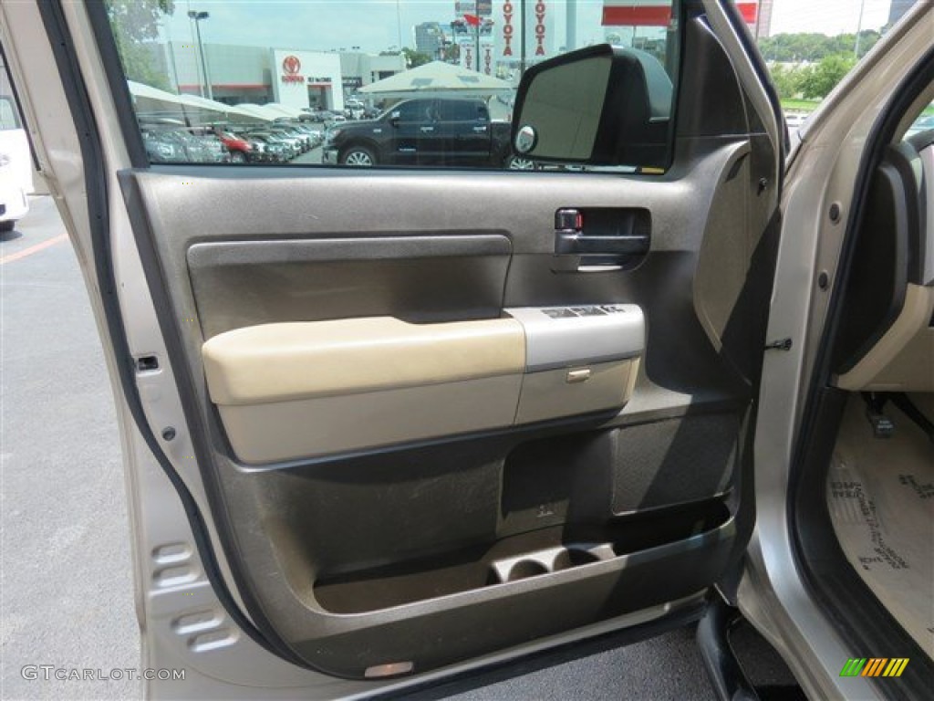 2008 Tundra SR5 Double Cab - Desert Sand Mica / Beige photo #10