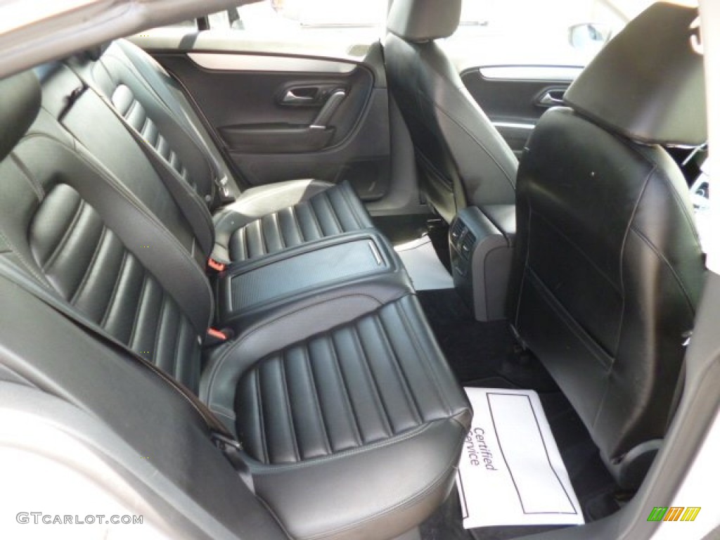 2011 Volkswagen CC Lux Rear Seat Photos