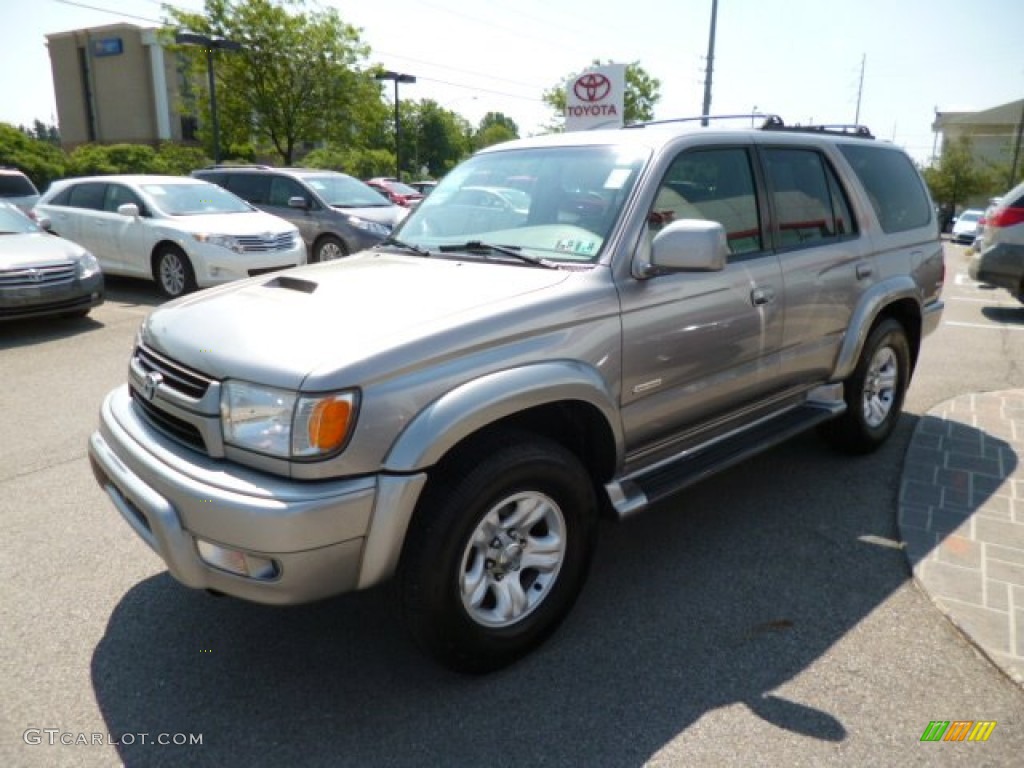 2002 4Runner SR5 4x4 - Thunder Cloud Metallic / Gray photo #3