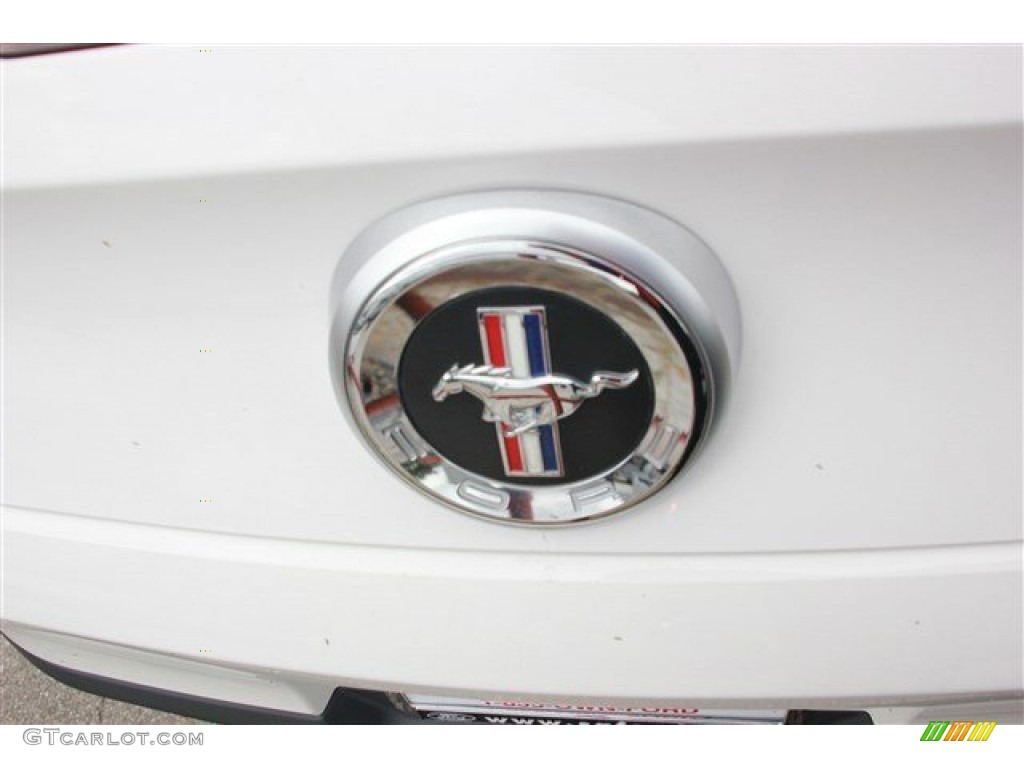 2011 Mustang V6 Premium Coupe - Performance White / Saddle photo #2