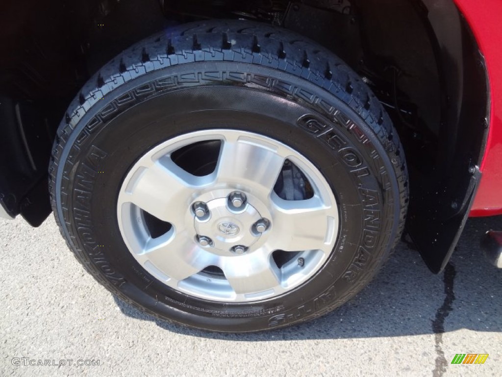 2011 Tundra Double Cab 4x4 - Radiant Red / Black photo #37